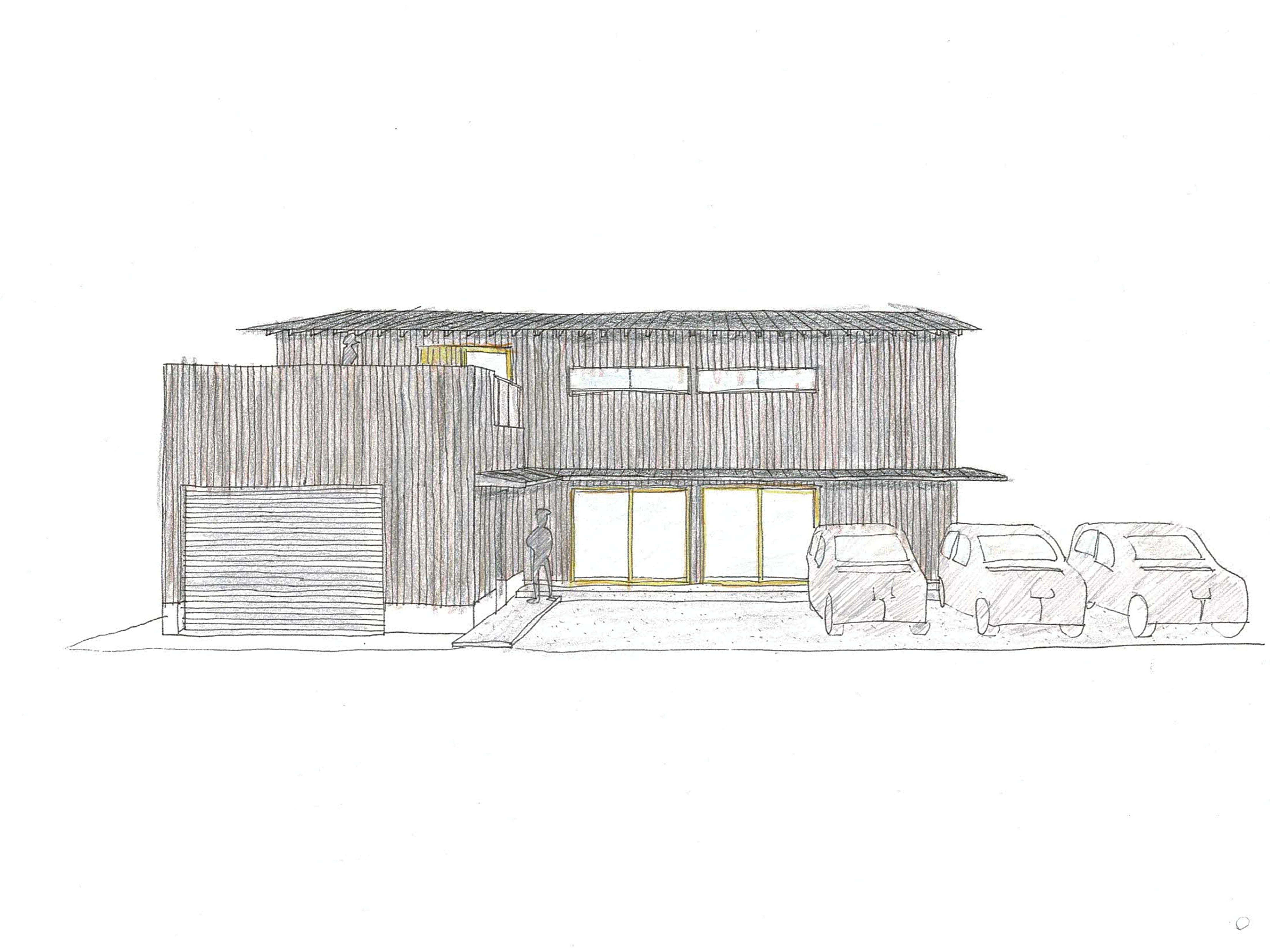 VP社事務所新築計画-プラン変遷